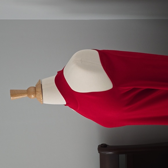 Red maxi spandex dress - Picture 3 of 3